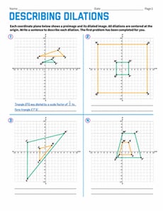 Describing Dilations