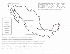 Map of Mexico