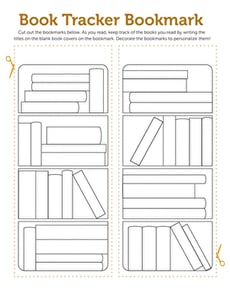 Book Tracker Bookmark