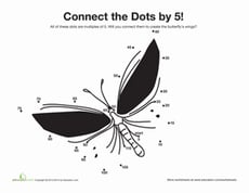 Skip Counting Butterfly