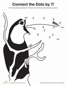 Skip Counting Toucan