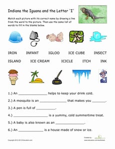 Words That Begin With "I"