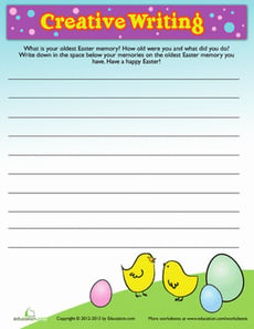 Easter Creative Writing #2