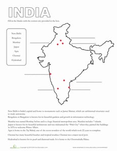 Map of India