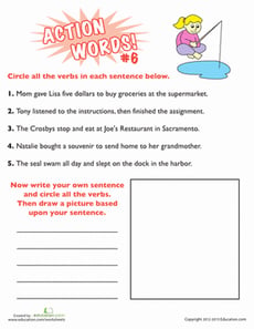 Action Words #6