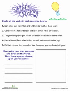 Action Words #7