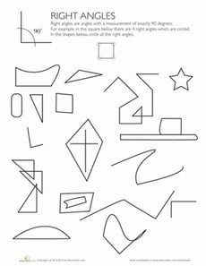 Shapes With Right Angles