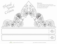 Printable Princess Crown