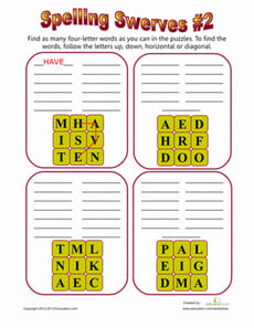 Spelling Puzzles #2