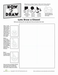 How to Draw a Clown