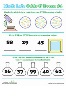 Math Lab: Odds & Evens #4