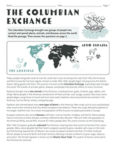 The Columbian Exchange