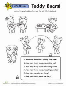 Teddy Bear Counting