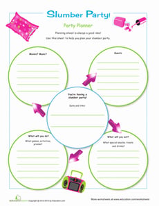 Slumber Party Planner