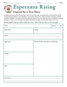 Novel Study: Esperanza Rising: Inspired by a True Story