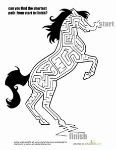 Horse Maze
