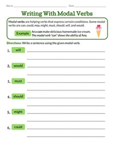 Writing With Modal Verbs