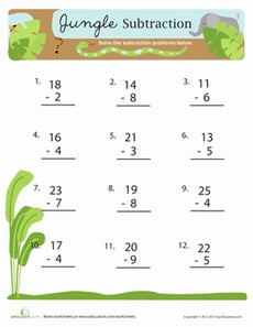 Jungle Subtraction