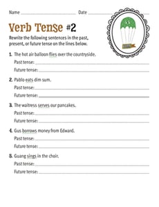 Verb Tense #2