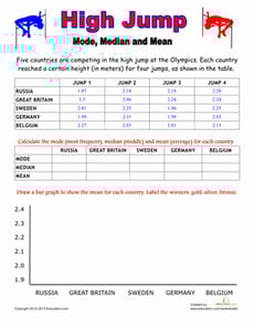 Olympic Math: High Jump