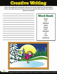 Write an Ice Skating Story