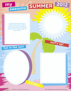 Paper Picture Frame