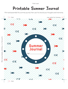 Printable Summer Journal