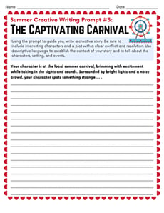 Summer Creative Writing Prompt #3: The Captivating Carnival
