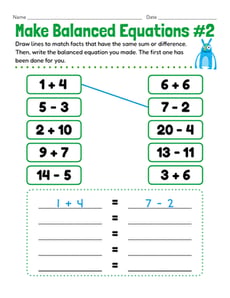 Make Balanced Equations #2