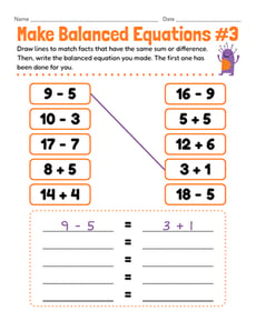 Make Balanced Equations #3