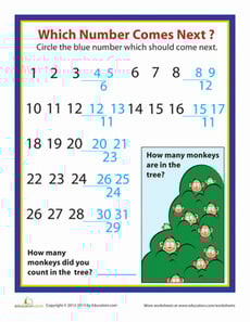 Which Number Comes Next?