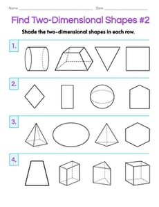 Find Two-Dimensional Shapes #2