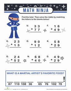 Riddle Me Ninja Addition