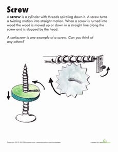 Simple Machines: Screw