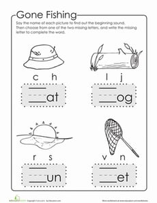 Make a Word: Write the Missing Letter