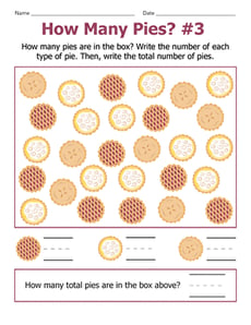 How Many Pies? #3