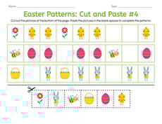 Easter Patterns: Cut and Paste #4