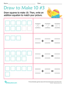 Draw to Make 10 #3