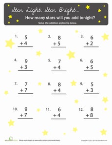 Adding with Stars