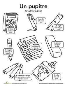 French Words: School