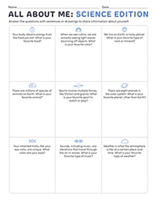All About Me: Science