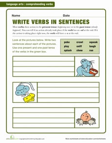 Present and Past Tense Verbs