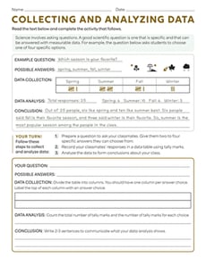 Collecting and Analyzing Data