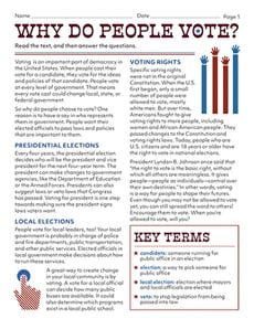 Why Do People Vote?