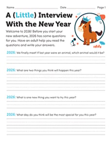 A (Little) Interview With the New Year
