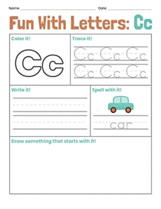 Fun With Letters: Cc