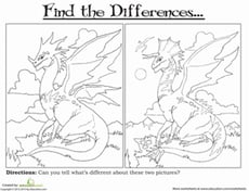 Fantasy Find the Differences