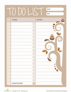 To Do List