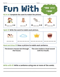 Fun With -ou and -ow