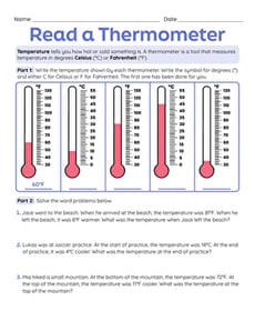 Read a Thermometer